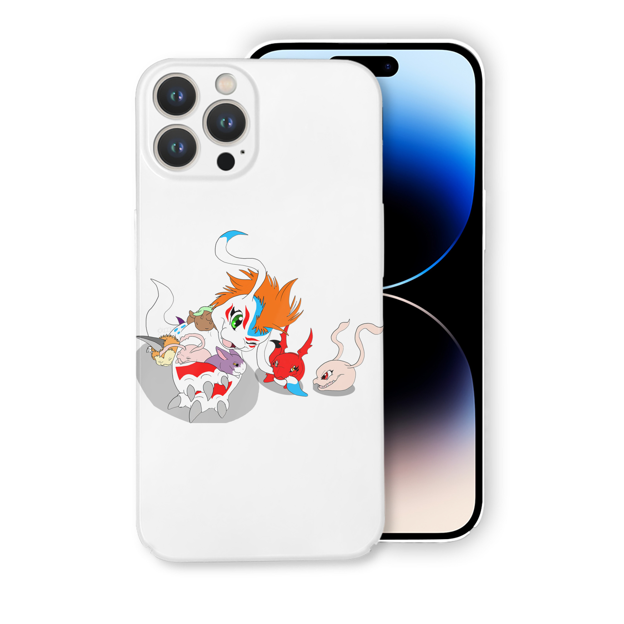（画像用） Digimon デジタルモンスター/デジモン 【iPhone 14シリーズ対応】ハードケース
